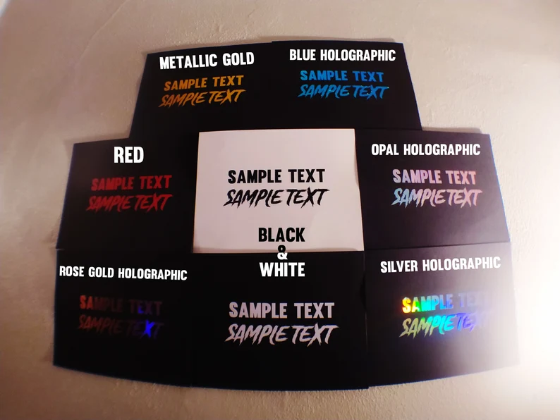 Custom Social Media Name Decal