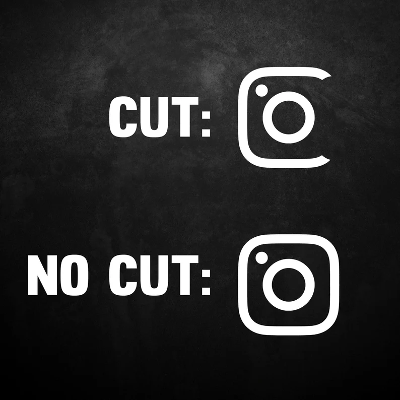 Custom Social Media Name Decal
