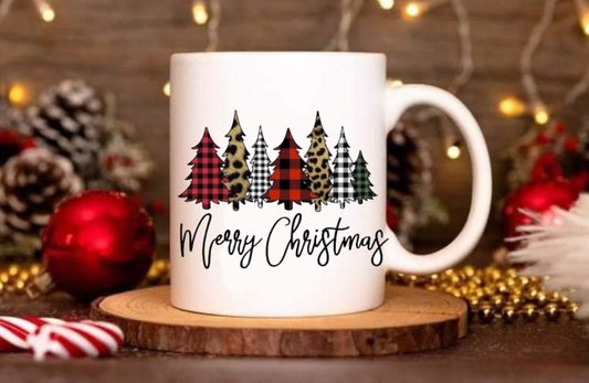 Cute Christmas Tree Mug, Cute Christmas Tree Mug, Funny CHRISTMAS MUG, Custom tree Mug, Personalized Hot Chocolate Mugs